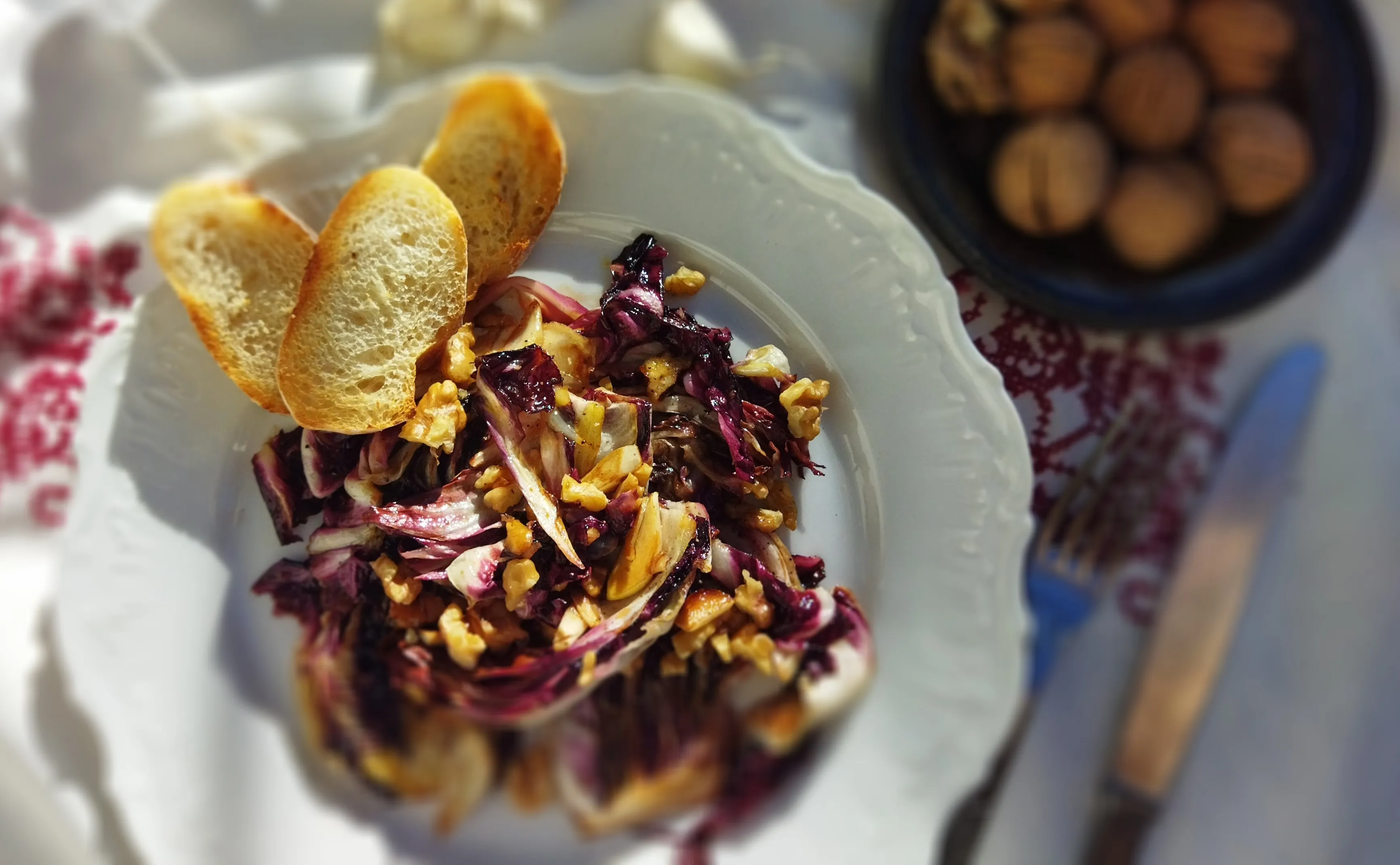 Gebratener Radicchio