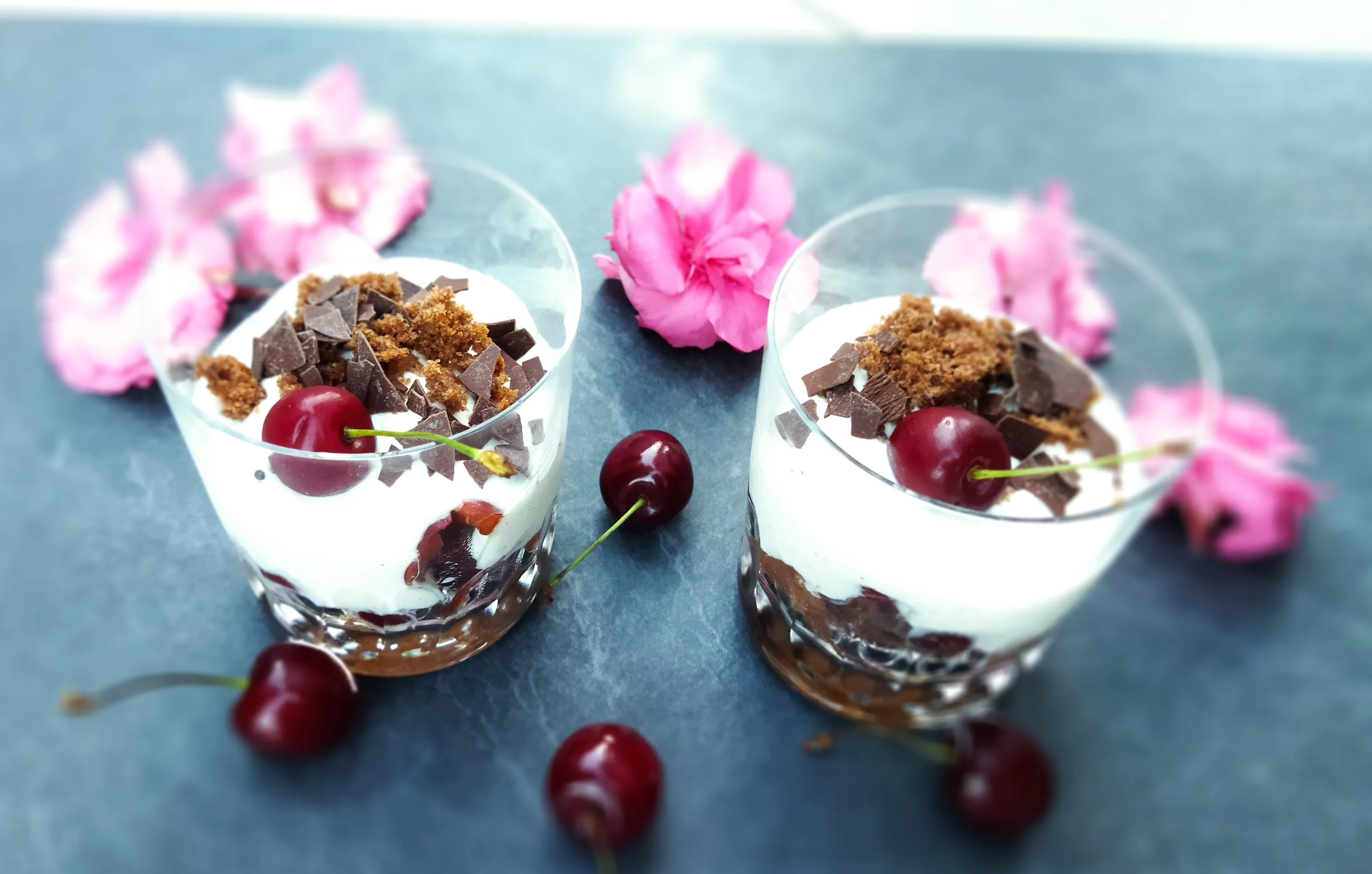 Schwarzwälder Kirschdessert