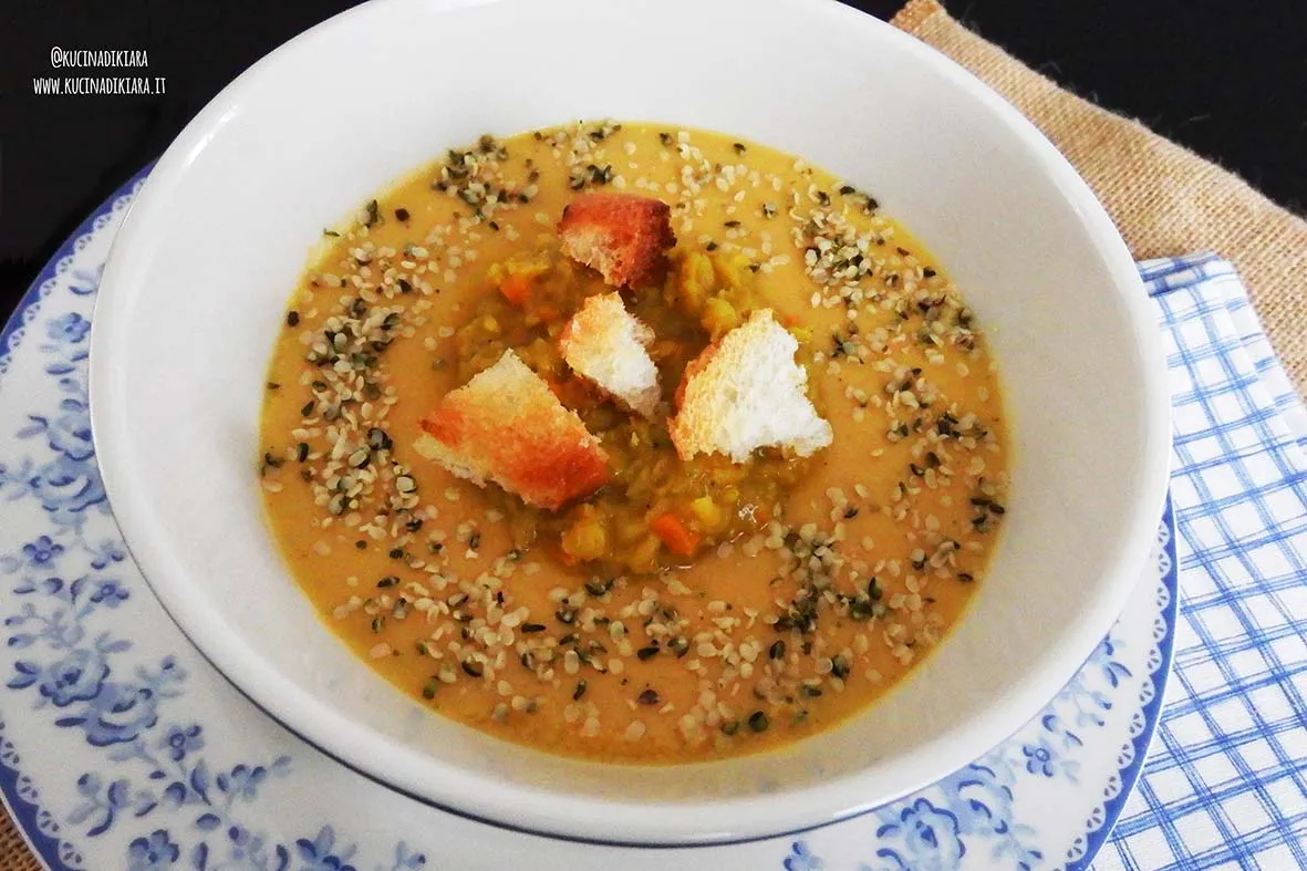 Indisches Dal, rote Linsensuppe