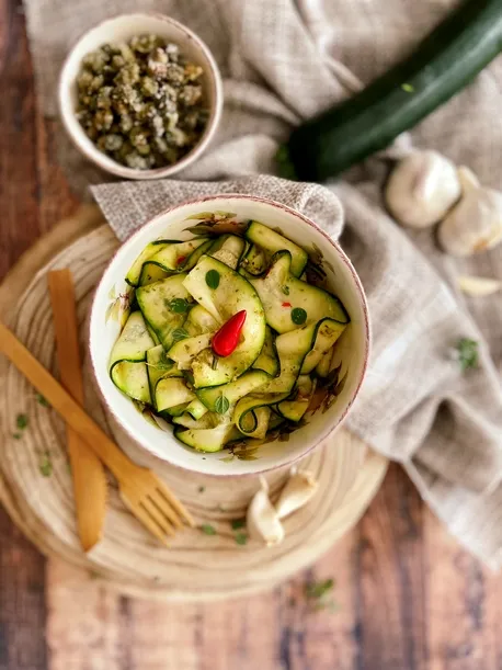 Marinierte Zucchini